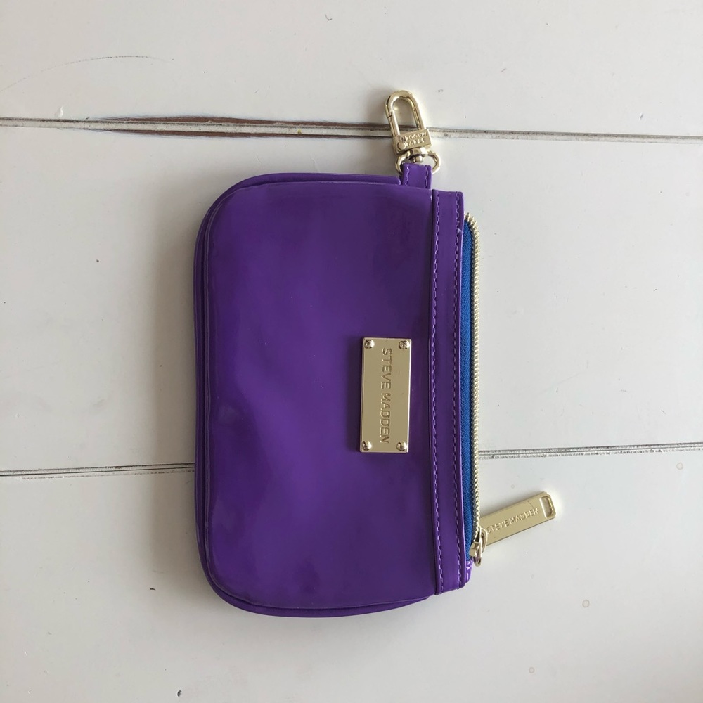 Purple Steve Madden Clutch